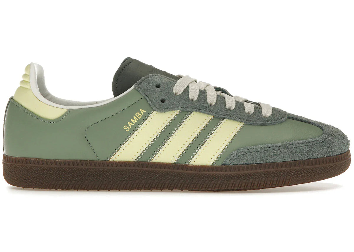 adidas Samba OG Silver Green Legend Ivy (Women's)