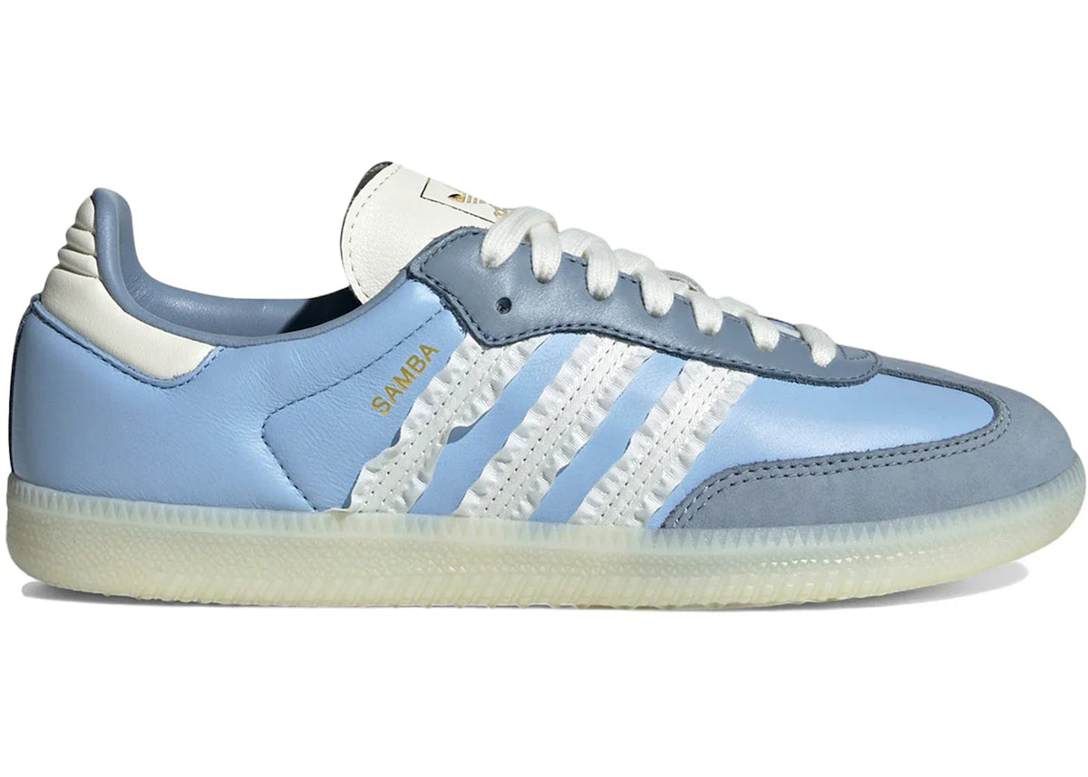 adidas Samba Ruffle Stripes Pack Clear Sky (Women's)