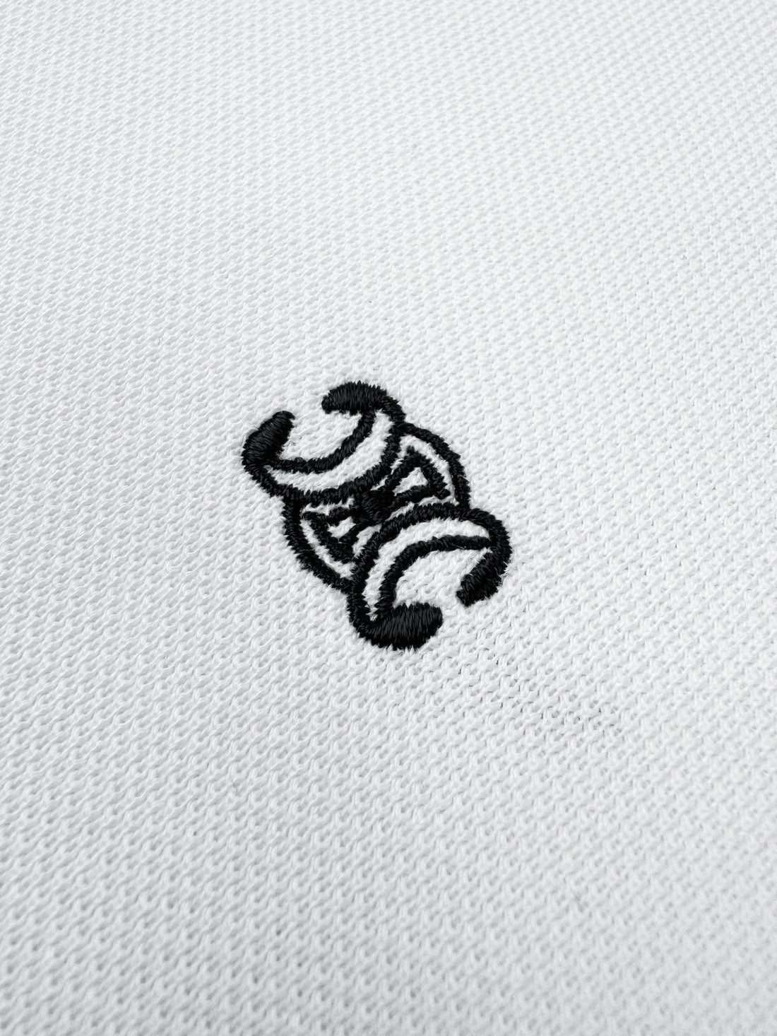 Black and White Polo