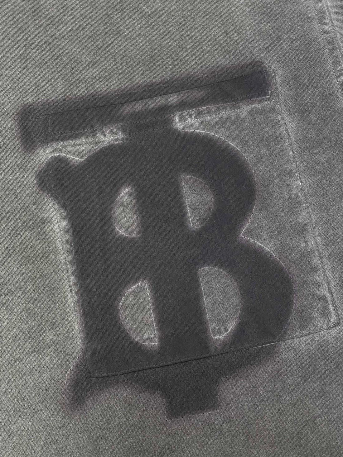 Black grey T-shirt