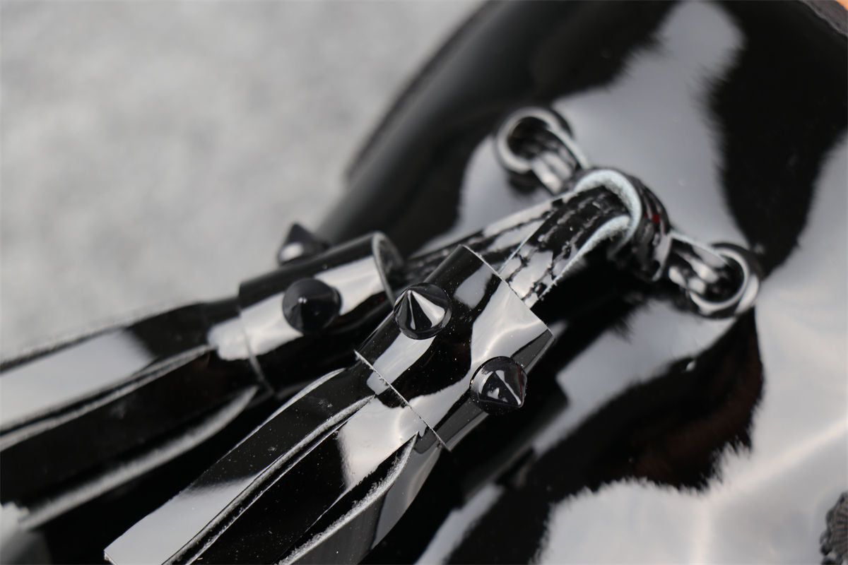 CL Dandelion Tassel Loafers ‘Black Patent Leather'