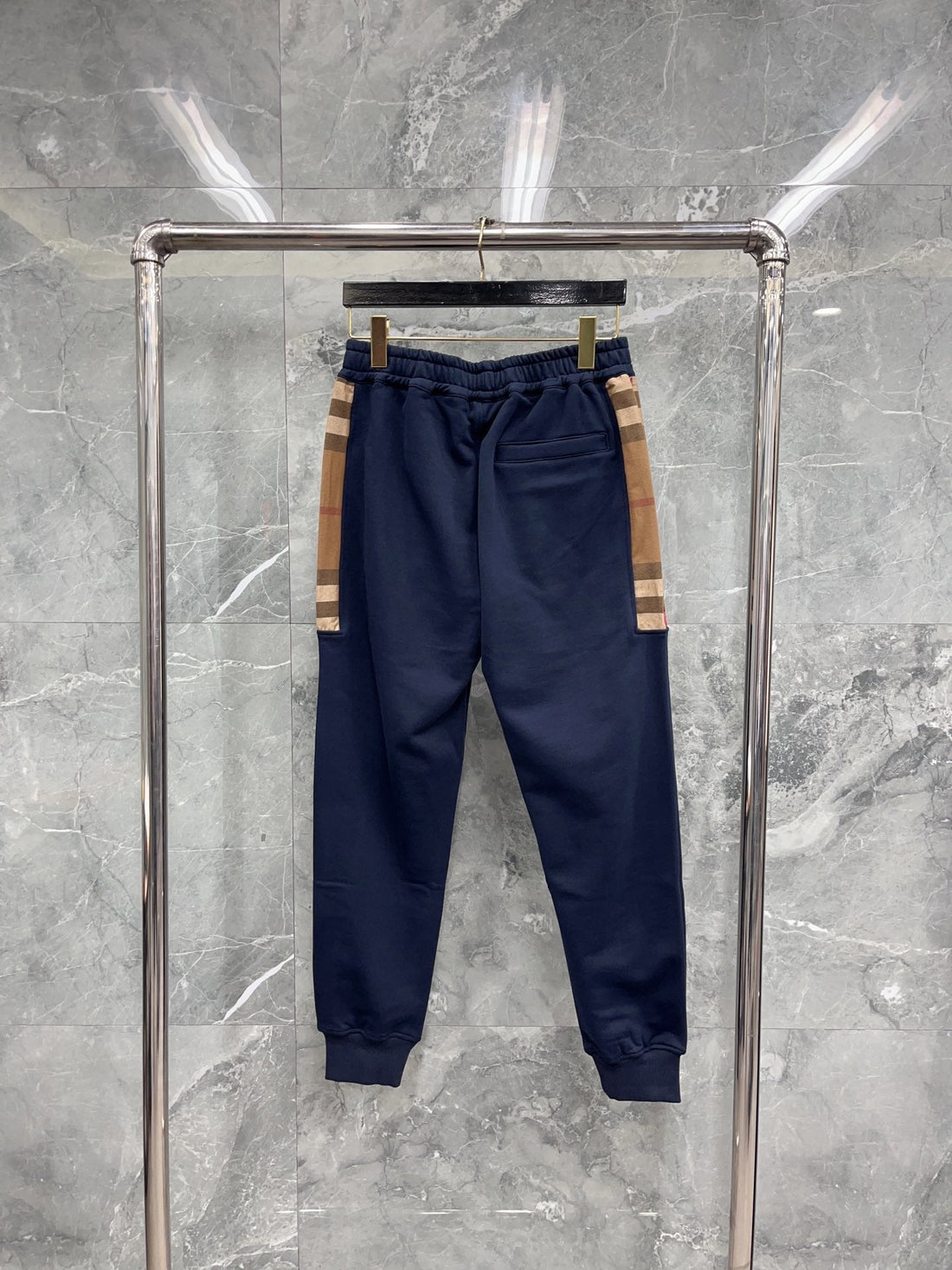 Black, Dark blue and Grey Pant