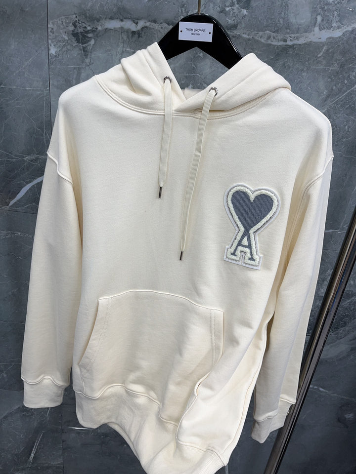 Black, Grey and White Hoodie