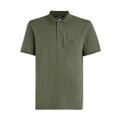 Cp Company 094A Regular Fit Stretch Pique Polo In Bronze Green