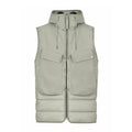 Cp Company Mixed Shell-R Goggle Gillet In Lead Grey