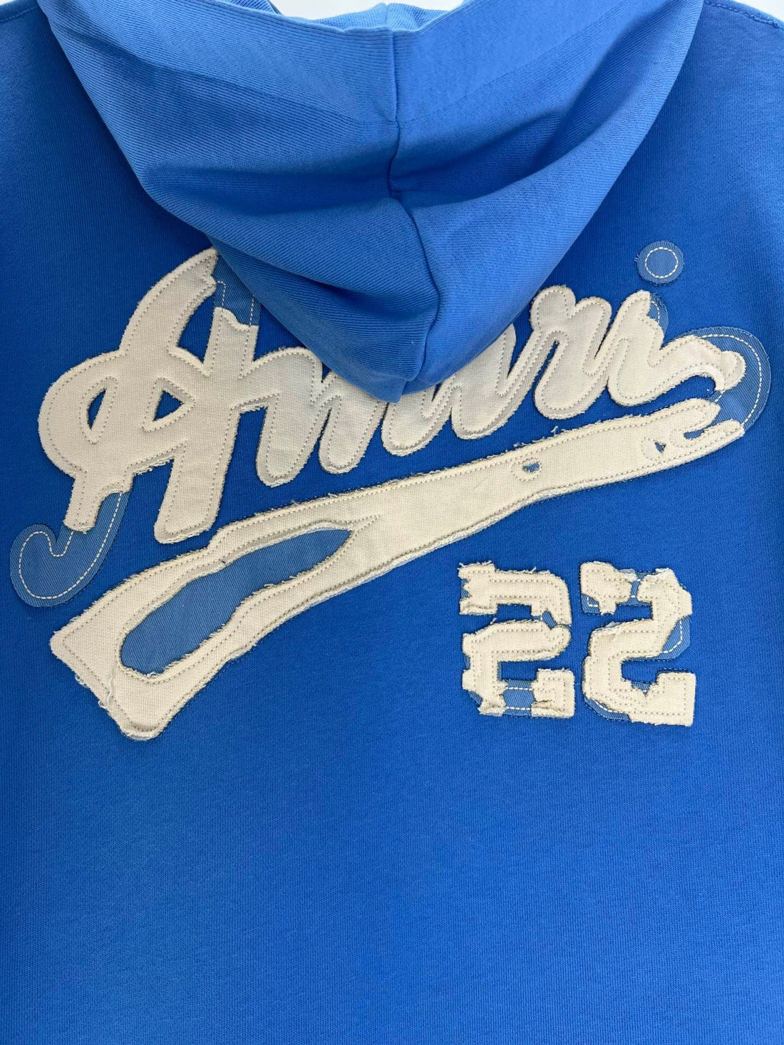 Blue and White Hoodie