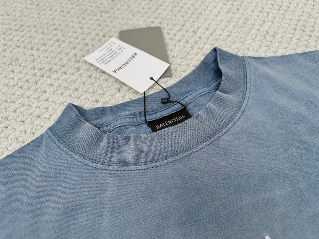 Blue grey T-shirt