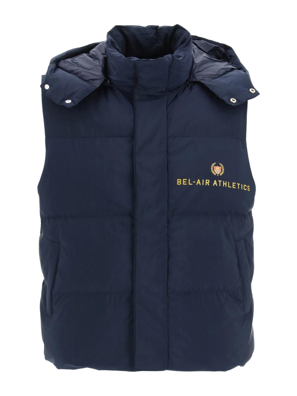 BEL-AIR ATHLETICS Padded Gilet Jacket Blue