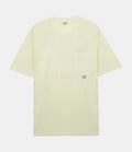 CP Company Old Dyed Pocket Tshirt In Yellow