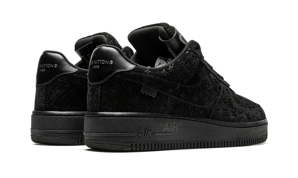 Louis Vuitton Air Force 1 Low "Virgil Abloh - BLACK/BLACK" 1A9VD6